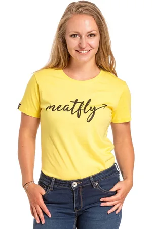 MEATFLY Dámské tričko Luna Light Yellow