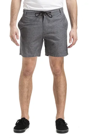 MEATFLY Jeffry 19 Shorts B - Melange Grey