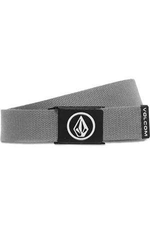 Volcom Pánský pásek Circle Web Belt Heather Grey