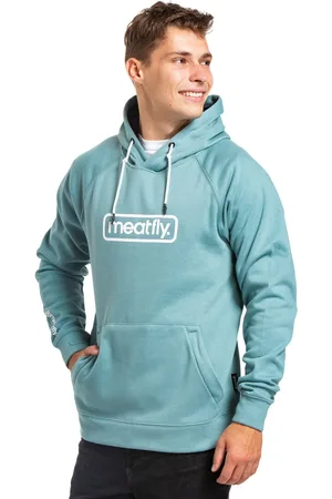 MEATFLY Pánská technická mikina Gravel Dusty Mint
