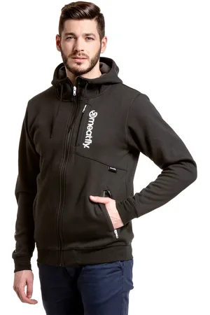 MEATFLY Pánská technická mikina Lightyear Black