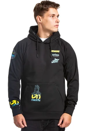 MEATFLY Pánská technická mikina Gravel Black Dakar