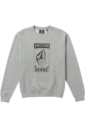 Volcom Pánská mikina Watanite Crew Heather Grey