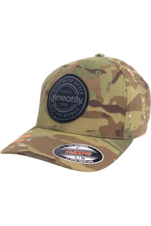 MEATFLY Kšiltovka Raptor Flexfit Multicam