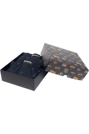 MEATFLY Pánské trenýrky Agostino Black Sanchez Gift Pack