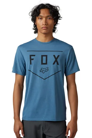 Fox Pánské tričko Shield Ss Tech Dark Slate