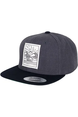 MEATFLY Kšiltovka Flanker Snapback Sunny Charcoal/Black