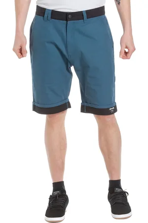 MEATFLY Pánské kraťasy Barry Blue/Black