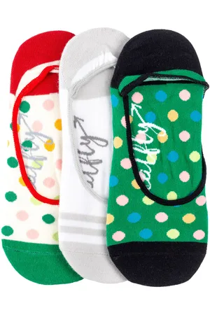 MEATFLY Ponožky Low socks - Triple pack K/ Green