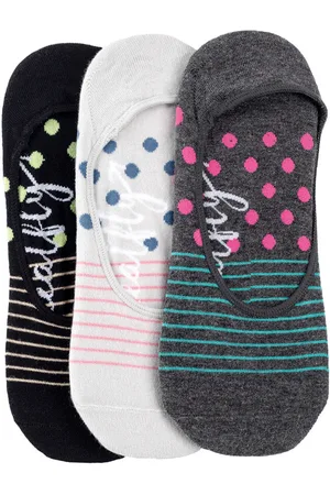 MEATFLY Ponožky Low socks - Triple pack F/ Dots Stripes