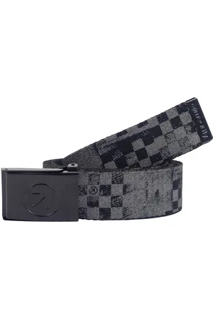 MEATFLY Pásek Corridor Checkered Black