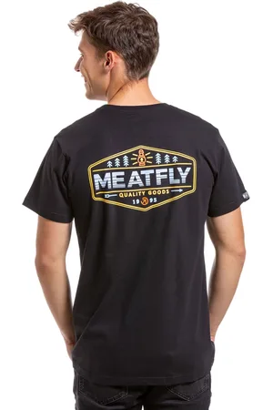 MEATFLY Pánské tričko Lampy Black