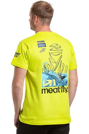 MEATFLY Pánské tričko Dakar Safety Yellow