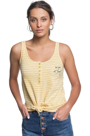 Roxy Tílko Enjoy The Party - S20 Sahara Sun East Stripes