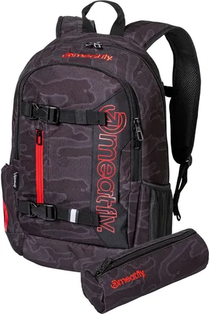 MEATFLY Batoh Basejumper Morph Black 22 L