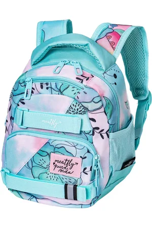 MEATFLY Batoh Levi Mint Flowers 10 L