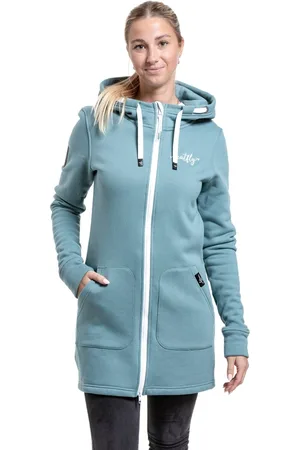 MEATFLY Dámská mikina Clair Sea Green