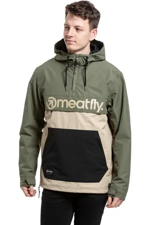 MEATFLY Pánská street bunda Garen Olive/Deep Sand