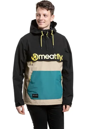 MEATFLY Pánská street bunda Garen Deep Sand/Black