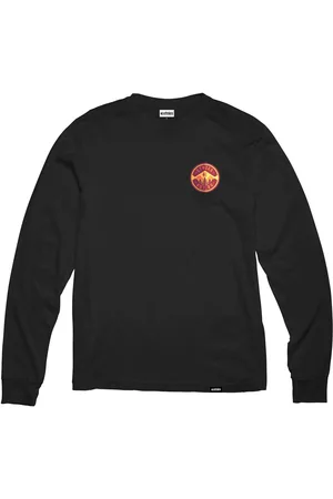 Etnies Pánské tričko 3 Pines L/S Black