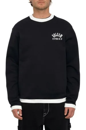 Volcom Pánská mikina Skate Vitals G Taylor Crew Black