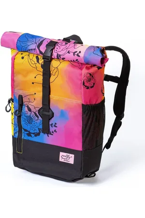 MEATFLY Batoh X Pura Vida Holler Peach Flowers 28 L