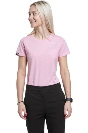 MEATFLY Dámské tričko Lara Pink Heather
