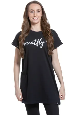 MEATFLY Dámské šaty Senna Logo Black