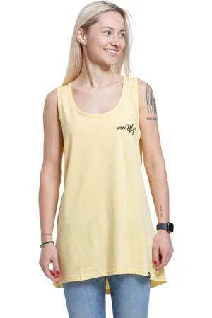 MEATFLY Dámské tílko Zoe Light Yellow