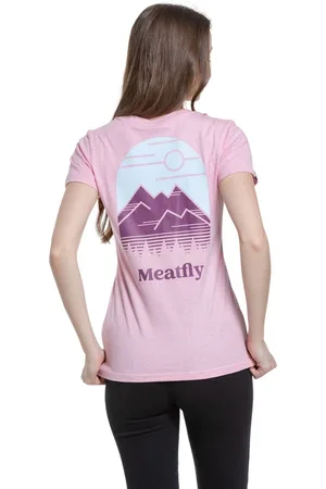 MEATFLY Dámské tričko Cordie Pink Heather