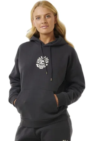 Rip Curl Dámská mikina Icons Of Surf Heritage Washed Black