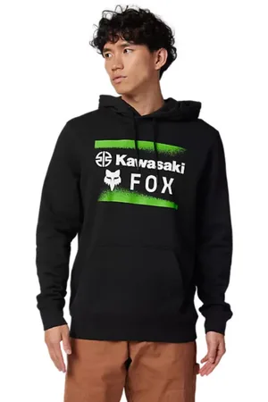 Fox Pánská mikina X Kawi Fleece Po Black
