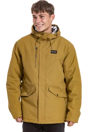 MEATFLY Pánská zimní bunda Nils Parka Golden Olive