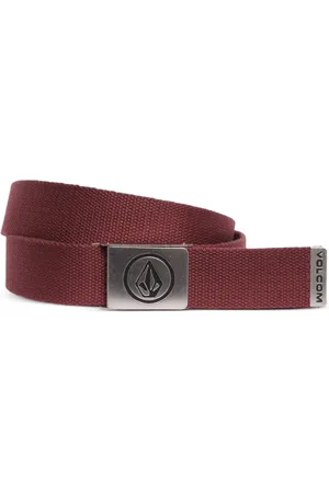 Volcom Pásek Circle Web Merlot