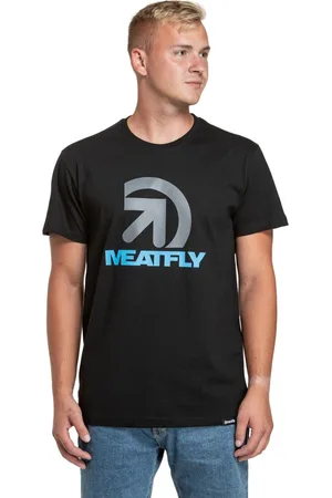 MEATFLY Pánské tričko Dais Black