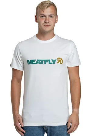 MEATFLY Pánské tričko Logex White