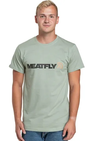 MEATFLY Pánské tričko Logex Mossy Green