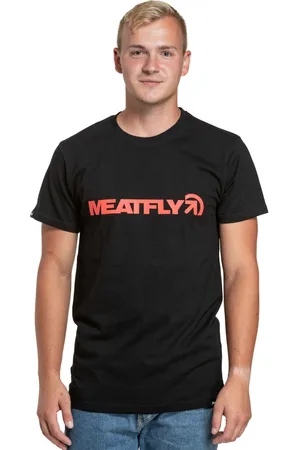 MEATFLY Pánské tričko Logex Red/Black