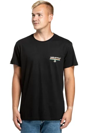 MEATFLY Pánské tričko Racing Spirit Black