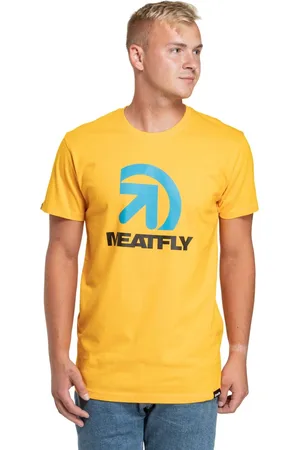 MEATFLY Pánské tričko Dais Deep Yellow