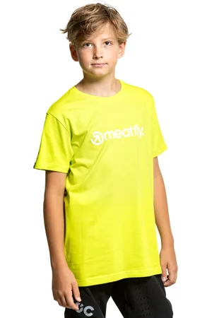 MEATFLY Dětské tričko Bart Safety Yellow