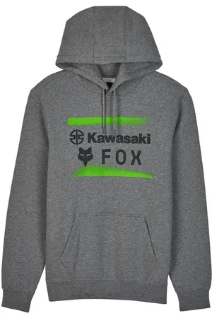 Fox Pánská mikina X Kawi Fleece Po Heather Graphite