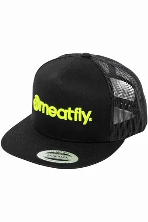 MEATFLY Kšiltovka Mateo Trucker Snapback Lime / Black