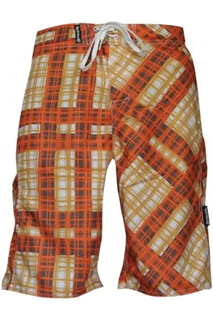 MEATFLY Pánské Plavky Basic m yellow/orange D