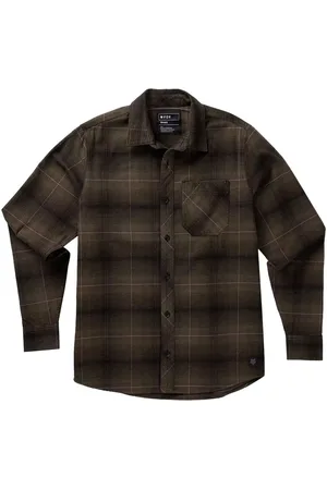 Fox Pánská košile Source Flannel Olive Green