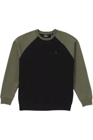 Volcom Pánská mikina Homak Crew Black