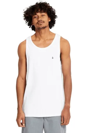 Volcom Pánské tílko Stone Blanks Bsc Tt White