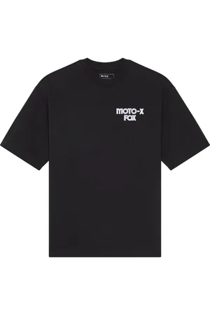 Fox Pánské tričko Moto-X Oversized Ss Black