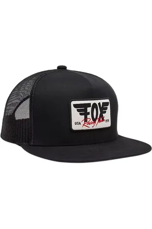 Fox Kšiltovka Winged Trucker Black