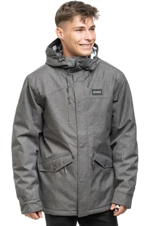 MEATFLY Pánská zimní bunda Nils Parka Grey
